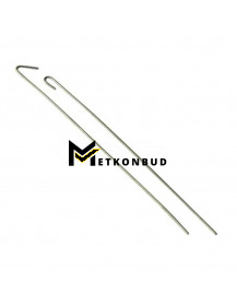 Пруток оцинкований для стяжки габіонів 4мм*2м (шкворінь)