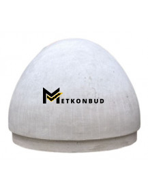 Напівсфера бетонна 470х370 мм