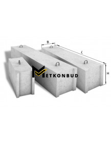 Фундаментний блок ФБС 9.6.6