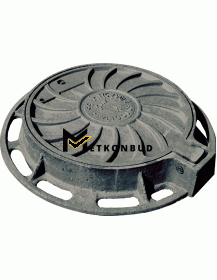 Люк чавунний важкий KCU71P із з/в водоканал (25 т)