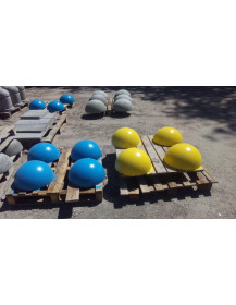 Напівсфера бетонна 400х200 мм