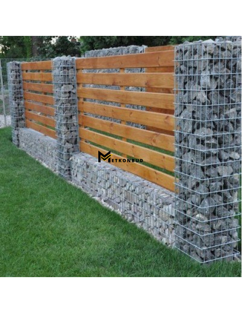 Встановлення габіонів до 250 мм шириною Встановлення габіонів до 250 мм шириною