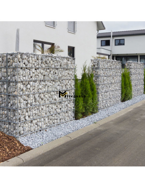 Встановлення габіонів до 250 мм шириною Встановлення габіонів до 250 мм шириною