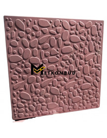 Тротуарна плитка морське каміння 395х395х35