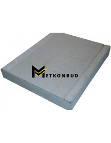 Кришка на паркан плоска 530х530 мм