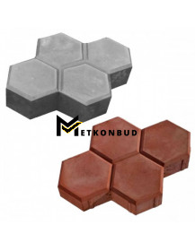 Тротуарна плитка стільники