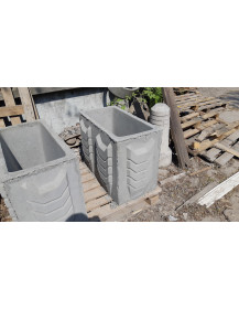 Квіткарка бетонна К2 (180 кг. 80х40х56)