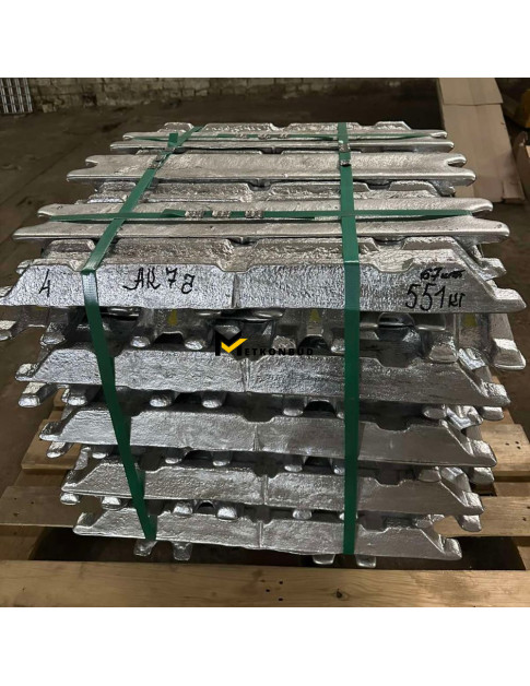 Алюмінієва чушка АК7ч Алюмінієва чушка АК7ч