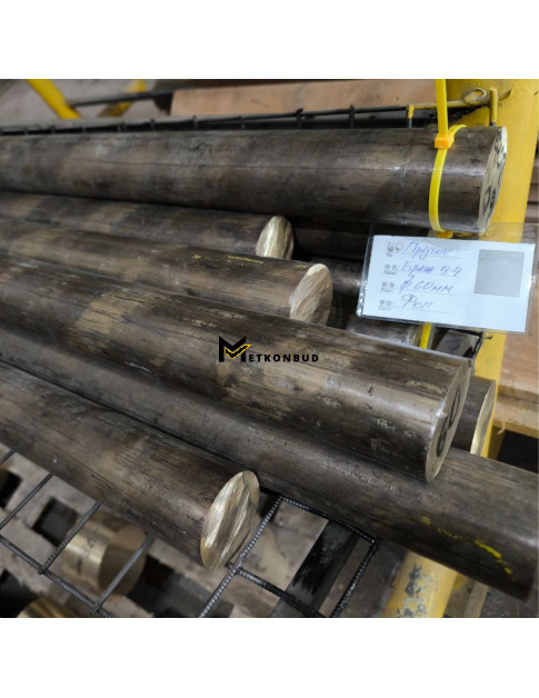 Пруток бронзовий БРАЖ9-4 60 мм Пруток бронзовий БРАЖ9-4 60 мм