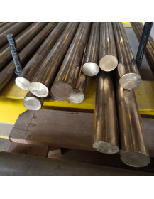 Коло / пруток бронзовий БРАЖ9-4 / БРАЖ / CuAl9Fe4 45 мм