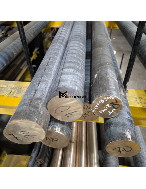 Коло / пруток бронзовий БрО5Ц5С5 / CuSn5Zn5Pb5 70 мм Коло / пруток бронзовий БрО5Ц5С5 / CuSn5Zn5Pb5 70 мм