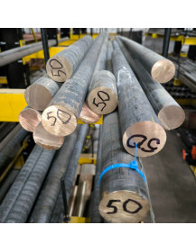 Коло / пруток бронзовий БрО5Ц5С5 / CuSn5Zn5Pb5 50 мм