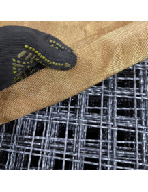 Сітка латунна кручена ткана №10 БрОФ6,5-0,4 / Л80 комірка 0,46-0,776 мм