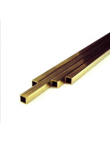 Труба латунна профільна / квадратна Л63 / CuZn37 30х30х1 мм