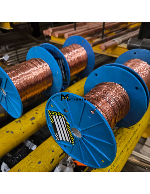 Мідний дріт м'який М1/ ММ/ Cu-ETP 1,2 мм Мідний дріт м'який М1/ ММ/ Cu-ETP 1,2 мм