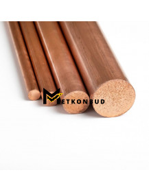 Коло / Пруток мідний М1 / ECu57 / Cu-ETP 50 мм