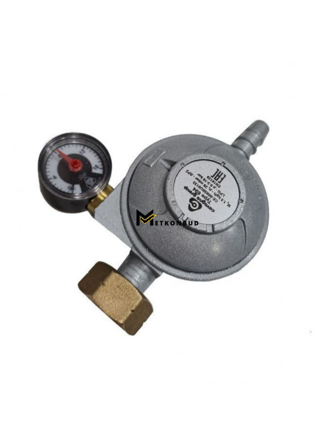 Регулятор пропановий побутовий Cavagna Group 694 з манометром Регулятор пропановий побутовий Cavagna Group 694 з манометром