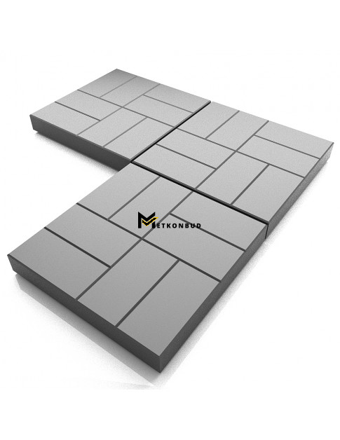 Плита тротуарная "шагрень"  400х400х50мм