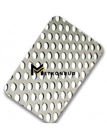 Перфорований нержавіючий лист AISI 304 1х1000х2000 d=3 t=5